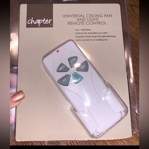 Universal Ceiling Fan & Light Remote Control